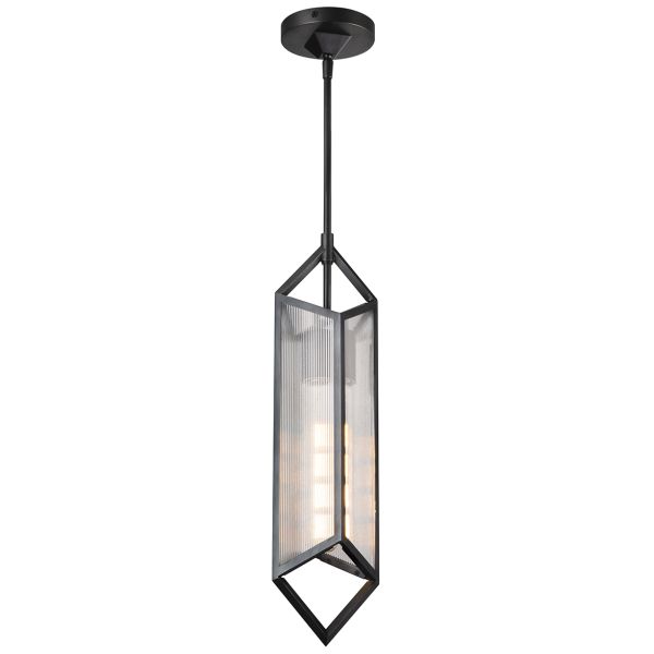 Подвесной светильник Quintiesse QN-CAIRO-1P-UBZ-CR Alora Cairo Cairo 1 lt Pendant Urban Bronze