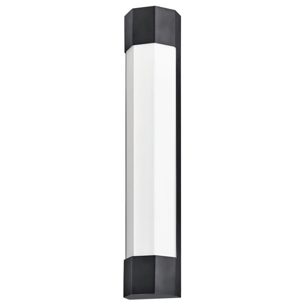 Підсвітка для дзеркала Quintiesse QN-FACET-LED3-BK-BATH Hinkley Facet Facet Large LED Wall Light Black