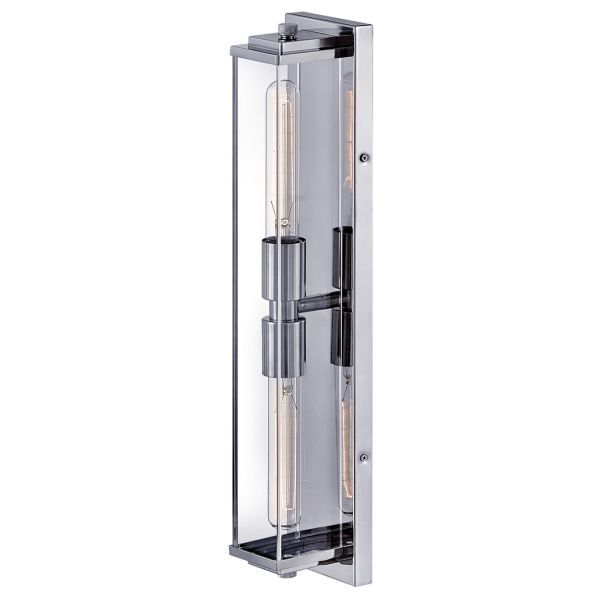 Підсвітка для дзеркала Quintiesse QN-HENRI-WB2-PC Hinkley Henri Henri 2 lt Wall Light Polished Chrome