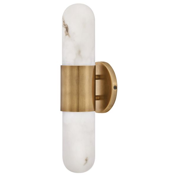 Бра Quintiesse QN-IBIZA-M-HB Hinkley Ibiza Ibiza Medium LED Wall Light Heritage Brass