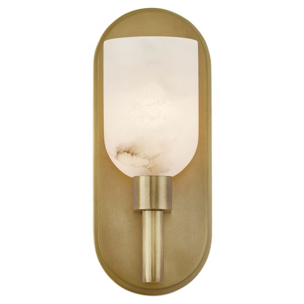 Бра Quintiesse QN-LUCIAN1-VBS-AR Alora Lucian Lucian 1 lt Wall Light Vintage Brass