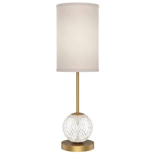 Настольная лампа Quintiesse QN-MARNI-TL-M-NBR Alora Marni Marni Medium LED Table Lamp Natural Brass