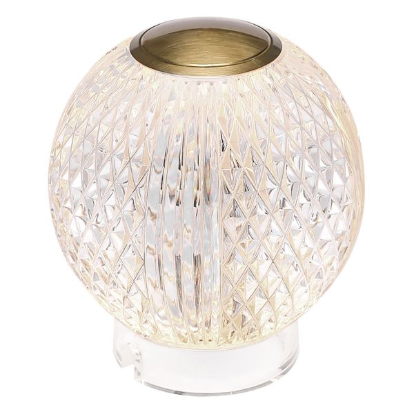 Настольная лампа Quintiesse QN-MARNI-TL-S-NBR Alora Marni Marni Small LED Table Lamp Natural Brass