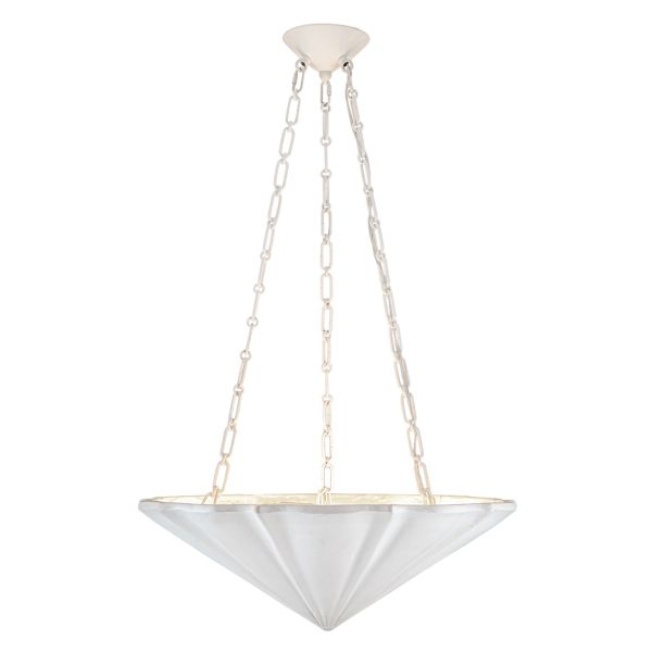 Підвісний світильник Quintiesse QN-MARTINE-P-WHT Alora Martine Martine 3 lt Pendant Antique White