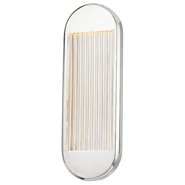 Бра Quintiesse QN-PALAIS-W-M-PN Alora Palais Palais Medium LED Wall Light Polished Nickel