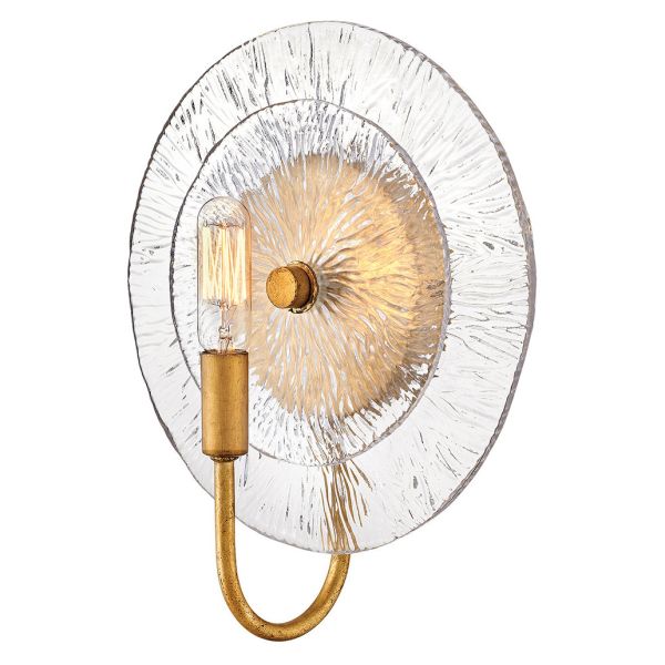 Бра Quintiesse QN-RENE-WB1-DSB Hinkley Rene Rene 1 lt Wall Light Distressed Brass