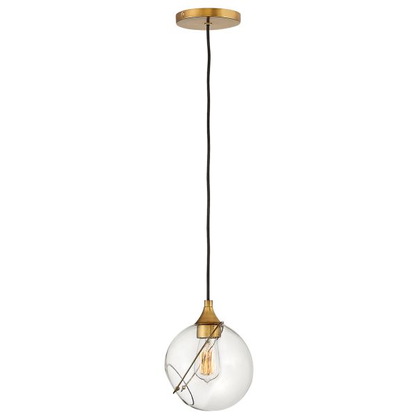 Підвісний світильник Quintiesse QN-SKYE-1P-S Hinkley Skye Skye 1 lt Small Pendant Heritage Brass