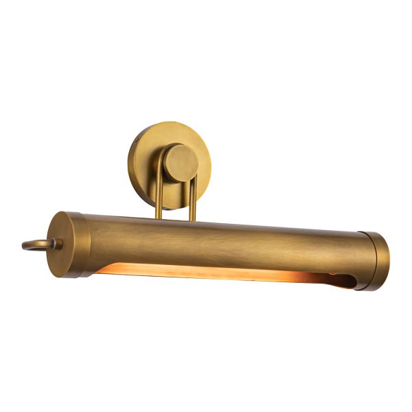 Подсветка для картин Quintiesse QN-WYNWOOD-PL-M-VBS Alora Wynwood Wynwood 2 lt Medium Picture Light Vintage Brass