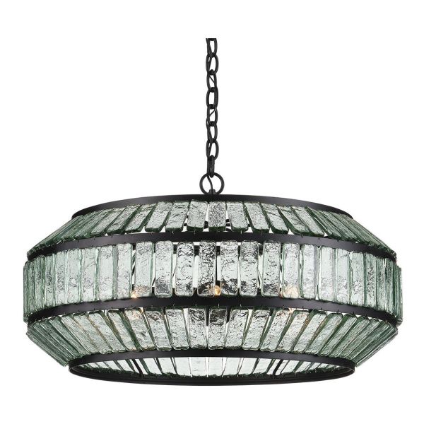 Люстра Quintiesse QNC-CENTURION-6P-BK Centurion Currey & Company