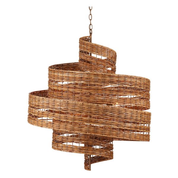 Люстра Quintiesse QNC-SAISEI-5P-M-NAT Saisei Currey & Company