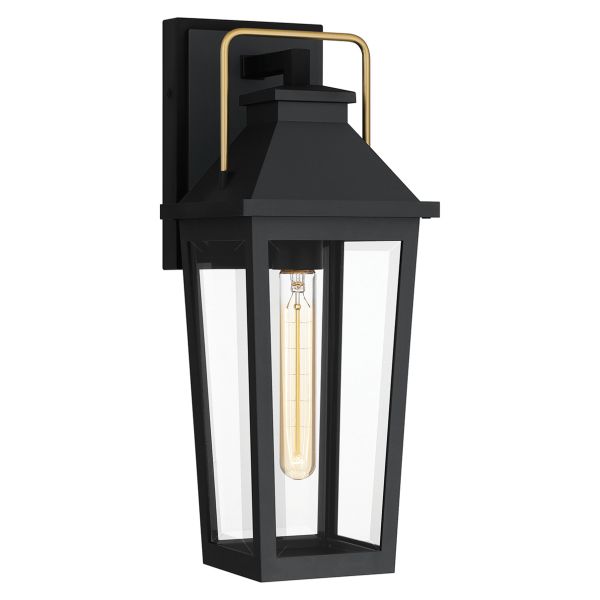Бра Quoizel QZ-BUCKLEY-M-MBK Buckley 1 lt Coastal Medium Matt Black/Brass