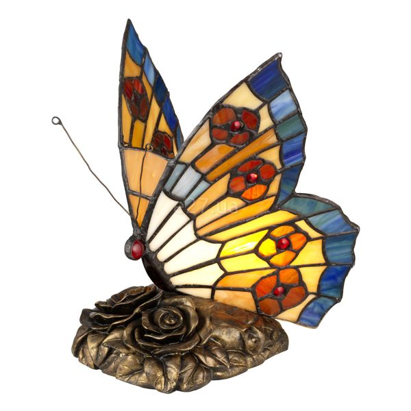 Настольная лампа Quoizel QZ-OBUTTERFLY-TL Tiffany Animal Lamps