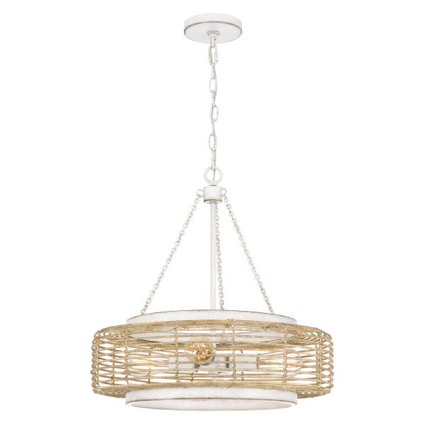 Подвесной светильник Quoizel QZ-WAYLON-4P-AWH Waylon 4 lt Antique White