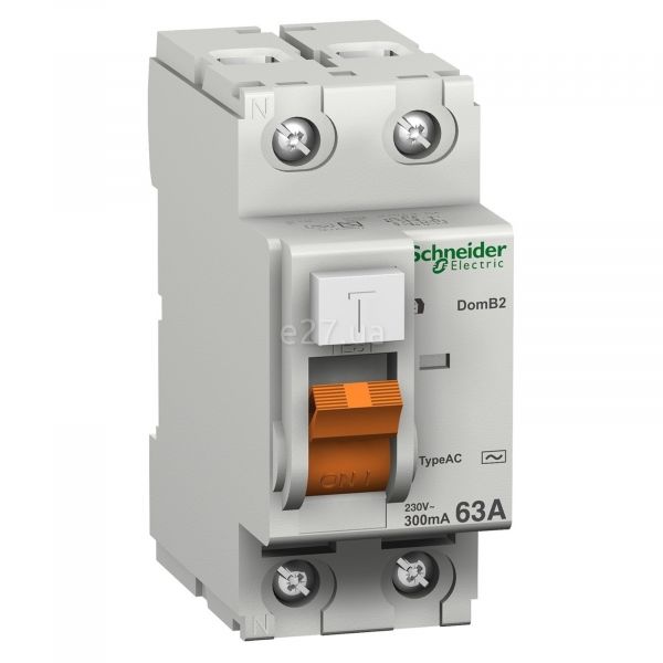 Вимикач диференціального струму, УЗО Schneider Electric 11452 Домовой ВД63