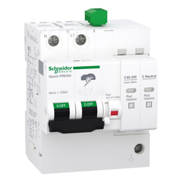 Пристрій захисту від імпульсних перенапруг (ПЗІП) Schneider Electric A9L16292 Acti9