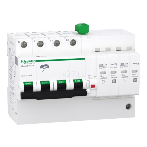 Пристрій захисту від імпульсних перенапруг (ПЗІП) Schneider Electric A9L16294 Acti9