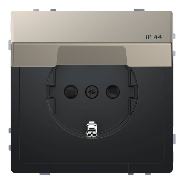 Розетка 220В Schneider Electric MEG2314-6050 Merten System D