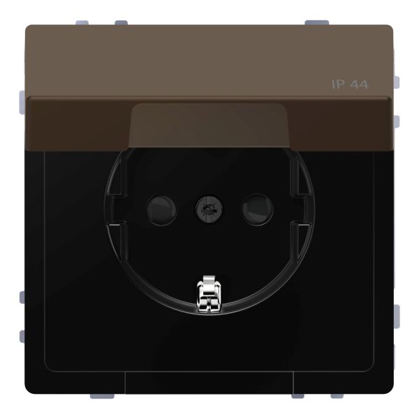 Розетка 220В Schneider Electric MEG2314-6052 Merten System D