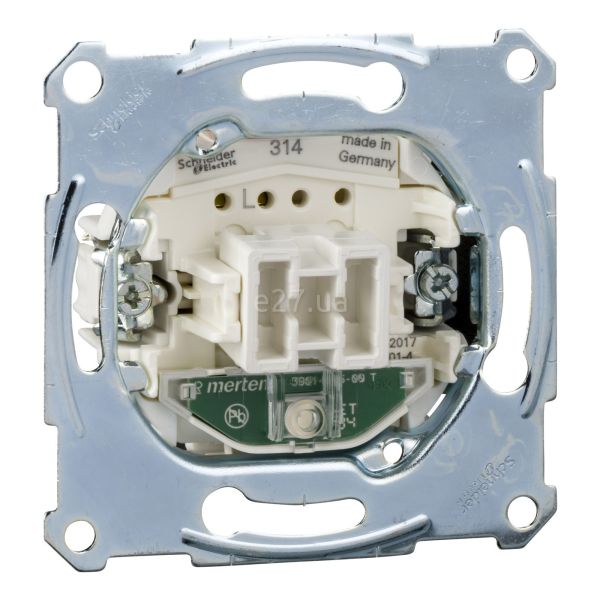 Вимикач 1-клавішний Schneider Electric MEG3136-0000 Merten QuickFlex