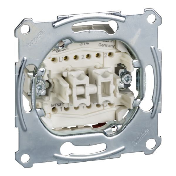 Выключатель 2-клавишный Schneider Electric MEG3159-0000 Merten QuickFlex