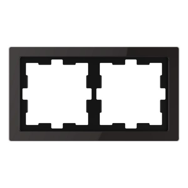 Рамка 2 поста Schneider Electric MEG4020-6503 Merten System D