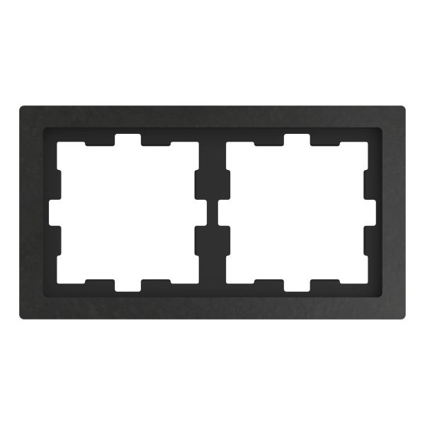 Рамка 2 поста Schneider Electric MEG4020-6547 Merten System D