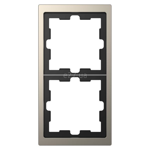 Рамка 2 поста Schneider Electric MEG4020-6550 Merten System D