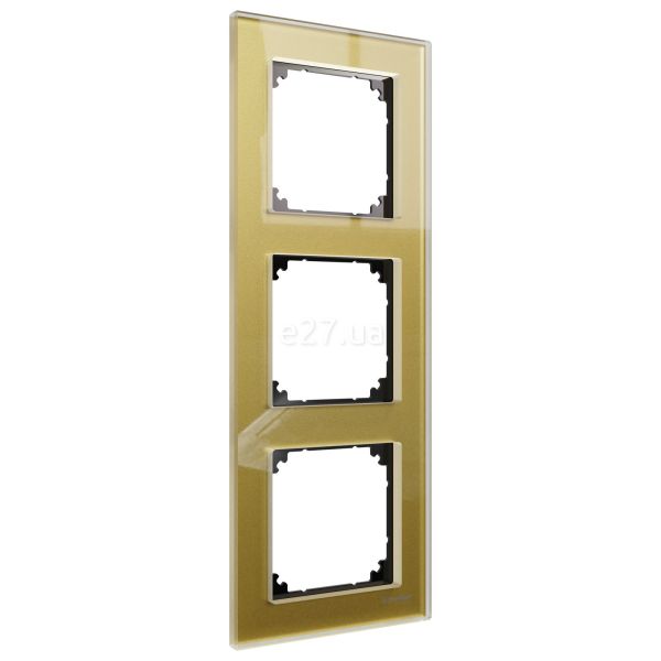 Рамка 3 поста вертикальная Schneider Electric MEG4030-2341 Merten System M