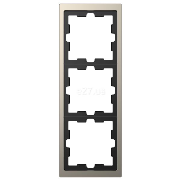 Рамка 3 поста вертикальна Schneider Electric MEG4030-6550 Merten System D