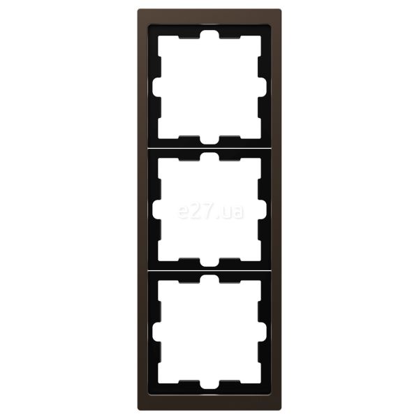 Рамка 3 поста вертикальна Schneider Electric MEG4030-6552 Merten System D