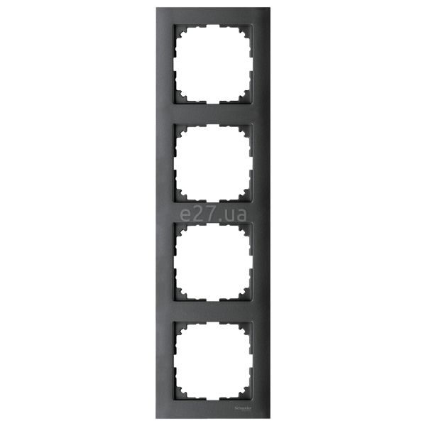 Рамка 4 поста вертикальная Schneider Electric MEG4040-3614 Merten System M