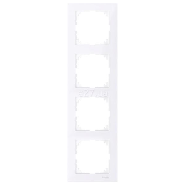Рамка 4 поста вертикальная Schneider Electric MEG4040-3625 Merten System M