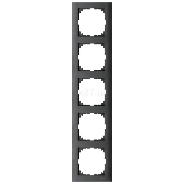 Рамка 5 постов вертикальная Schneider Electric MEG4050-3614 Merten System M