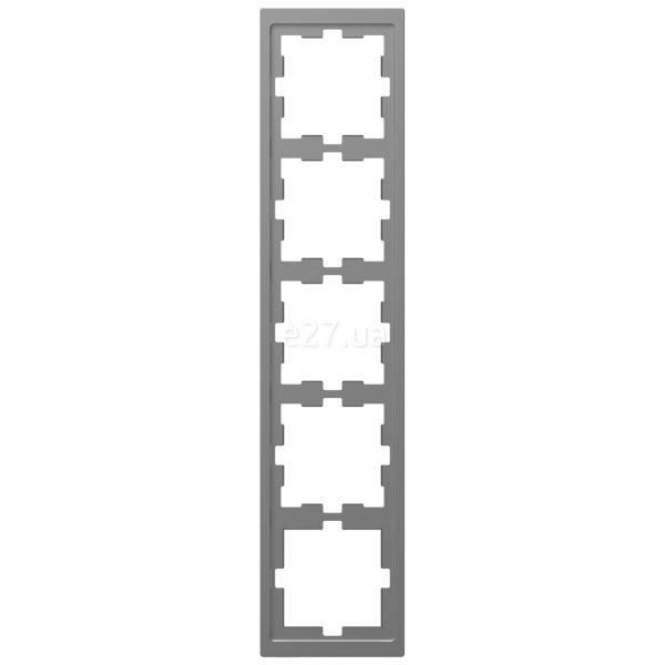 Рамка 5 постів вертикальна Schneider Electric MEG4050-6536 Merten System D
