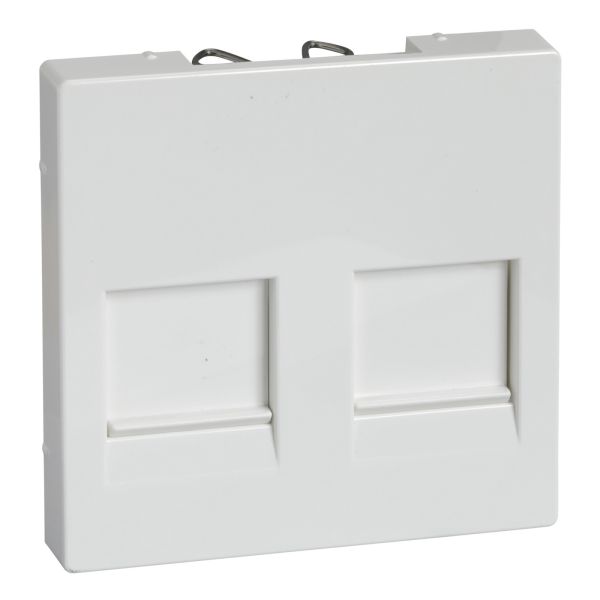 Лицевая панель аудиорозетки Schneider Electric MEG4562-0319 Merten System M