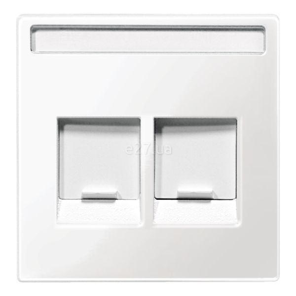 Лицевая панель аудиорозетки Schneider Electric MEG4564-0319 Merten System M