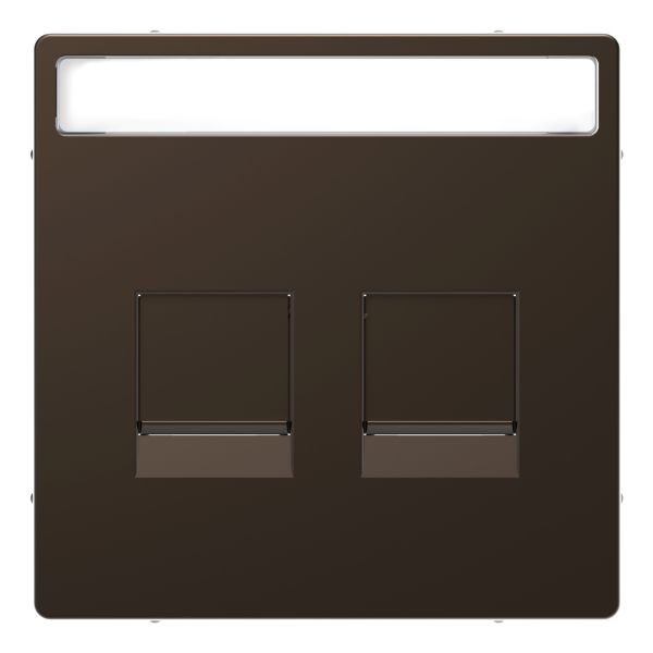 Лицьова панель аудіорозетки Schneider Electric MEG4564-6052 Merten System D