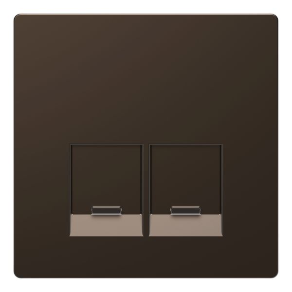 Лицьова панель розетки RJ45 Schneider Electric MEG4572-6052 Merten System D