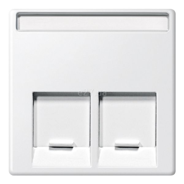 Лицьова панель розетки RJ45 Schneider Electric MEG4574-0319 Merten System M