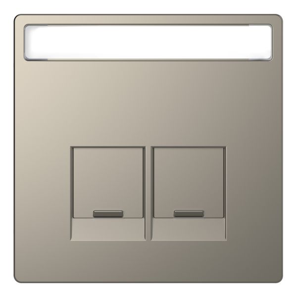 Лицьова панель розетки RJ45 Schneider Electric MEG4574-6050 Merten System D