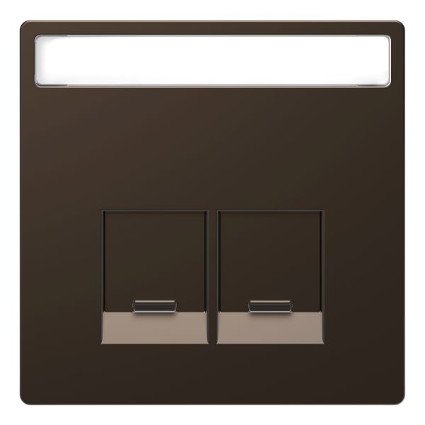Лицевая панель розетки RJ45 Schneider Electric MEG4574-6052 Merten System D