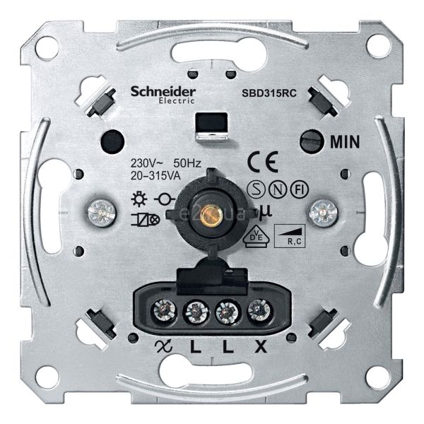 Димер для світлодіодних ламп Schneider Electric MEG5136-0000 Merten QuickFlex