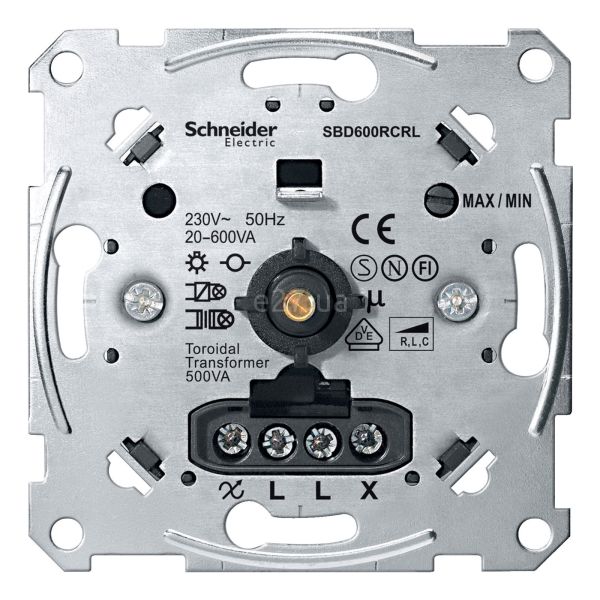 Диммер для светодиодных ламп Schneider Electric MEG5139-0000 Merten QuickFlex