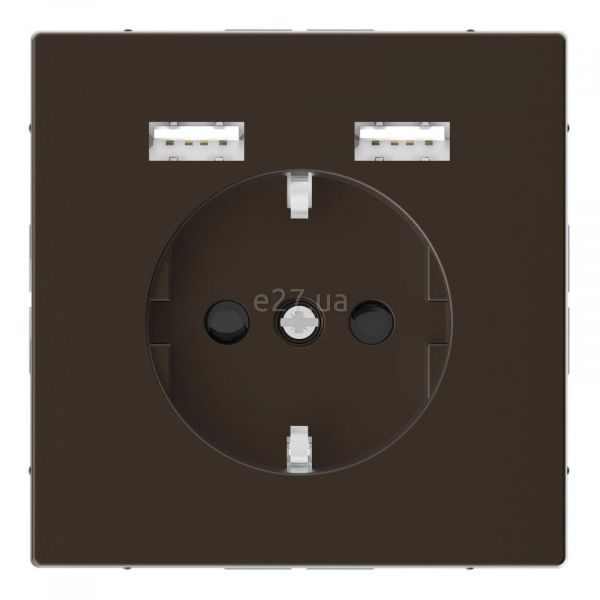 Розетка 220В з USB Schneider Electric MTN2366-6052 Merten D-Life