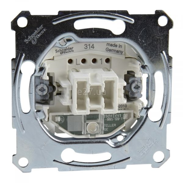 Переключатель проходной 1-клавишный Schneider Electric MTN3606-0000 Merten QuickFlex