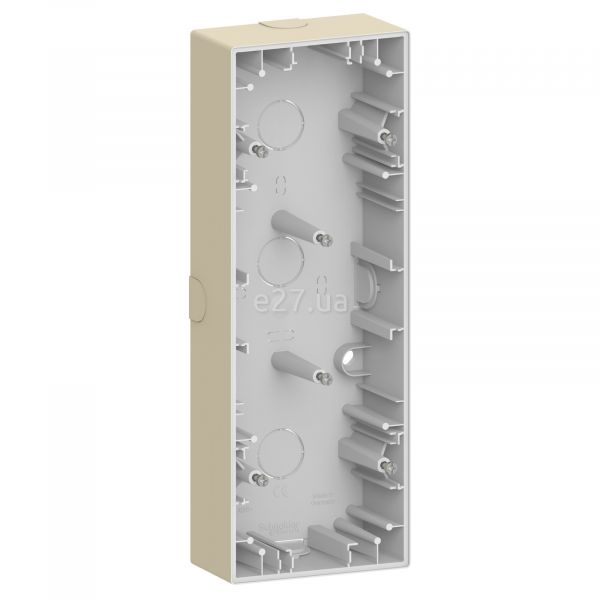 Коробка для зовнішнього монтажу Schneider Electric MTN4034-6533 Merten D-Life