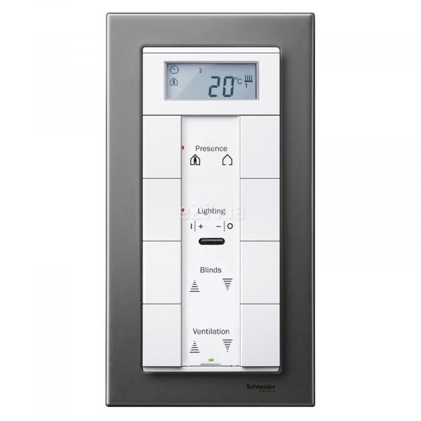 Рамка 2 поста Schneider Electric MTN403814 Merten System M-Elegance