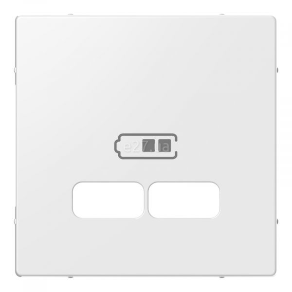 Лицьова панель USB-розетки Schneider Electric MTN4367-0319 Merten System M
