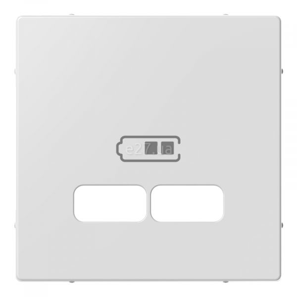 Лицьова панель USB-розетки Schneider Electric MTN4367-0325 Merten System M