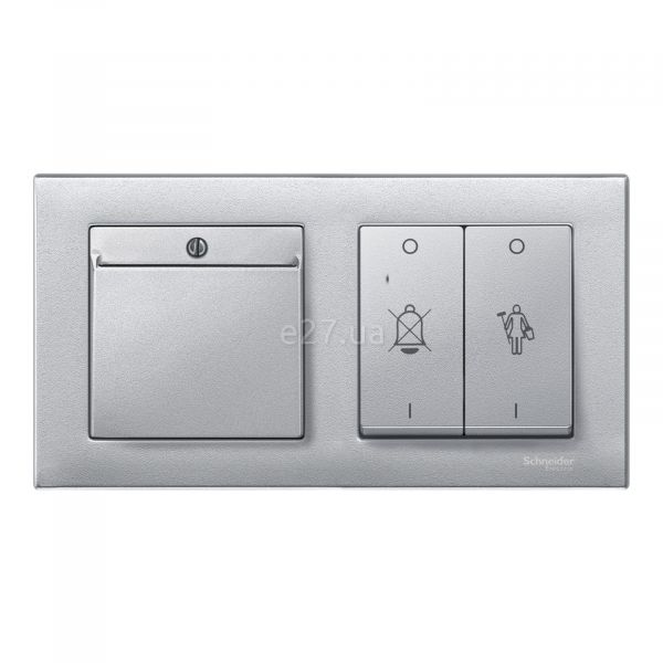 Рамка 2 поста Schneider Electric MTN486260 Merten System M-Plan